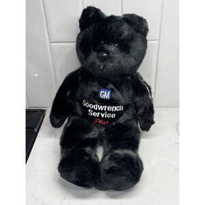 Nascar Dale Earnhardt Sr 3 Gold 'N Bears 8" Black Teddy Bear Beanie Plush Toy